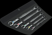 6007 Joker 5 Set 1 Ring ratchet spanner set, 5&nbsp;pieces