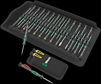 Kraftform Micro Big Pack 2 Juego de destornilladores para para trabajos electrónicos, 29&nbsp;piezas